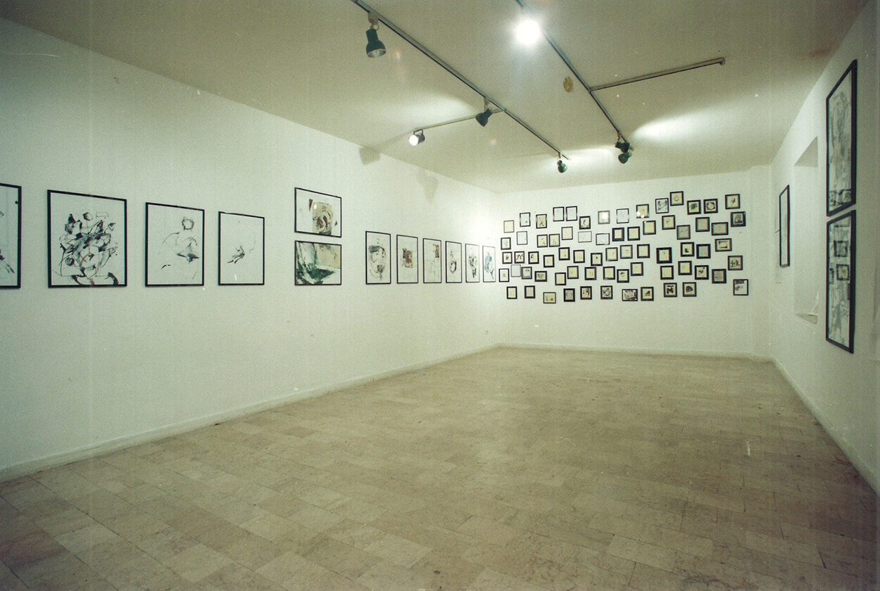 1996. BEZ NASLOVA, Art radionica Lazareti – Galerija Kovačka 3 / Klub Otok, Dubrovnik  
